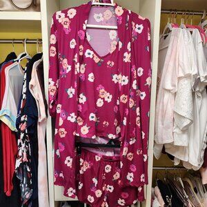 Nanette Lepore 3 piece PJ set